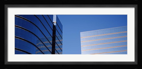 Framed Skyscrapers in a city, Midtown plaza, Atlanta, Fulton County, Georgia, USA Print