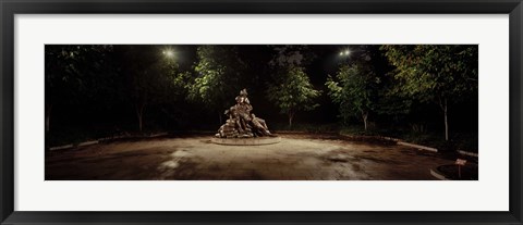 Framed Sculpture in a memorial, Vietnam Women's Memorial, Washington DC, USA Print
