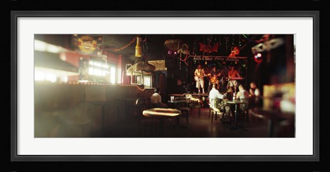 Framed People in a restaurant, Cha Cha Lounge, Coney Island, Brooklyn, New York City, New York State, USA Print