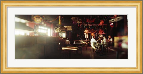 Framed People in a restaurant, Cha Cha Lounge, Coney Island, Brooklyn, New York City, New York State, USA Print
