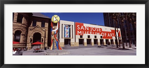 Framed San Jose Museum Of Art, San Jose, California Print
