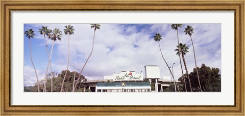 Framed Facade of a stadium, Rose Bowl Stadium, Pasadena, Los Angeles County, California, USA Print