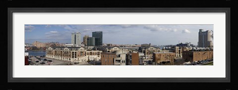 Framed Inner Harbor, Baltimore, Maryland, 2009 Print