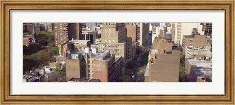 Framed Buildings in a city, Chelsea, Manhattan, New York City, New York State, USA Print