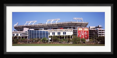Framed Raymond James Stadium home of Tampa Bay Buccaneers, Tampa, Florida Print