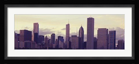 Framed Skyscrapers in Chicago Print