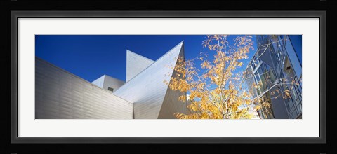 Framed Low angle view of skyscrapers, Downtown Denver, Denver, Colorado, USA Print