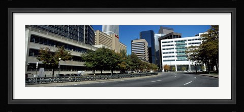 Framed Buildings in a city, Downtown Denver, Denver, Colorado, USA Print