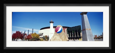 Framed Pepsi Center, Denver, Denver County, Colorado Print
