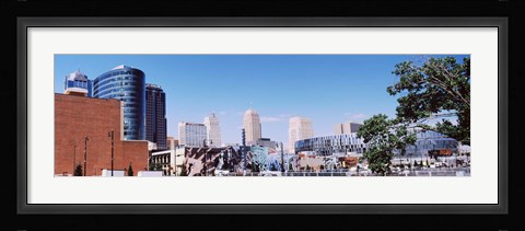 Framed Jazz District, Kansas City, Missouri Print