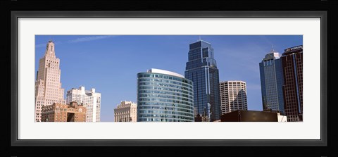 Framed Downtown Kansas City, Missouri Print
