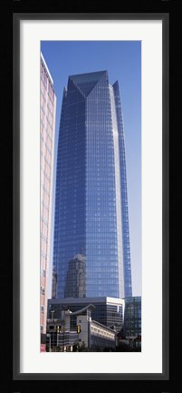 Framed Devon Tower, Oklahoma City, Oklahoma Print