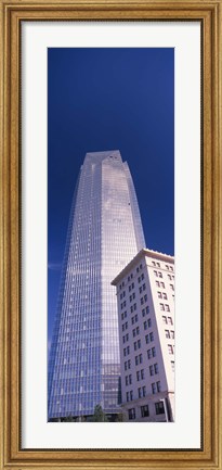 Framed Low angle view of the Devon Tower, Oklahoma City, Oklahoma Print