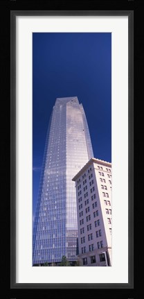 Framed Low angle view of the Devon Tower, Oklahoma City, Oklahoma Print