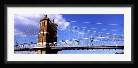 Framed Bridge across the Ohio River, Ohio Print