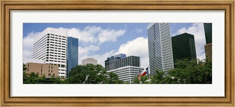 Framed Downtown Houston, Texas, USA Print