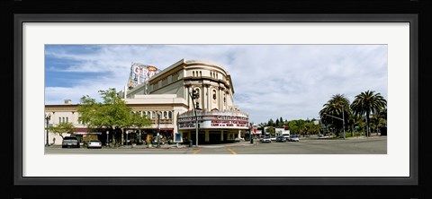 Framed Grand Lake Theater in Oakland, California, USA Print