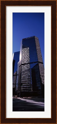 Framed Bank building in a city, Key Bank Building, Denver, Colorado, USA Print