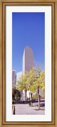 Framed Mailbox building in a city, Wells Fargo Center, Denver, Colorado, USA Print