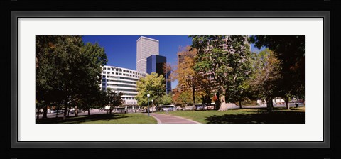 Framed Denver Post Building, Denver, Colorado, USA Print