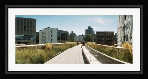 Framed Pathway, Chelsea, Manhattan, New York City, New York State, USA Print