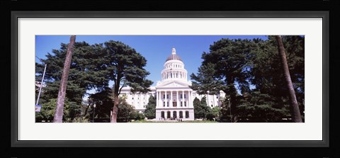 Framed California State Capitol Building, Sacramento, California Print