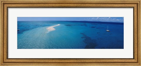 Framed Great Barrier Reef, Queensland, Australia Print
