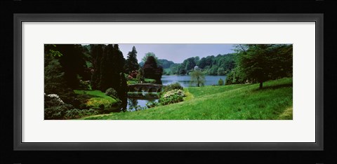 Framed Stourhead Garden, England, United Kingdom Print