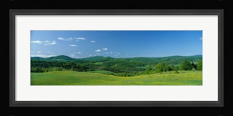 Framed Farm, Peacham, Vermont, USA Print