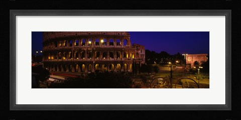 Framed Italy, Rome, Colosseum Print
