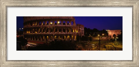 Framed Italy, Rome, Colosseum Print