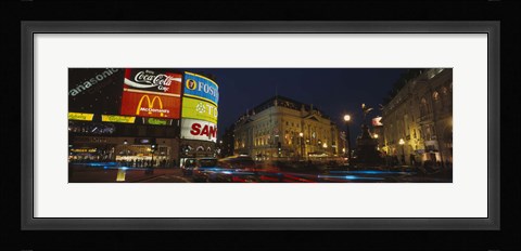 Framed Piccadilly Circus, London, England, United Kingdom Print