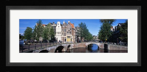 Framed Row Houses, Amsterdam, Netherlands Print