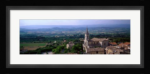 Framed Bonneiux, Provence, France Print