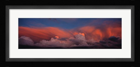 Framed Sunset UT USA Print