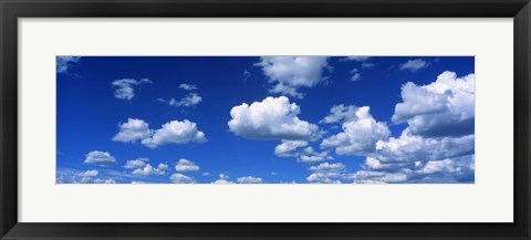 Framed Clouds UT Print