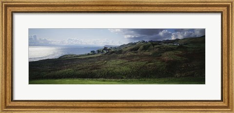 Framed Clouds over a landscape, Isle Of Skye, Scotland Print