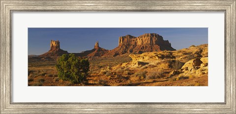 Framed Rock Formations, Monument Valley, Arizona, USA (day, horizontal) Print