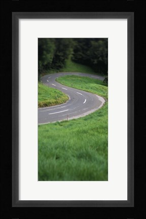 Framed Switzerland, road Print