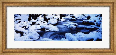 Framed Winter Yosemite National Park CA Print