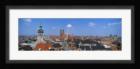 Framed Cityscape, Munich, Germany Print