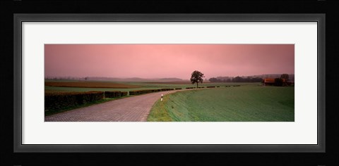 Framed Switzerland, country road Print