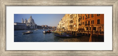 Framed Italy, Venice, Santa Maria della Salute, Grand Canal Print