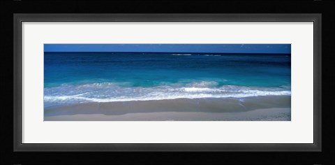 Framed Waters Edge Barbados Caribbean Print