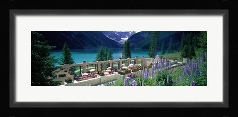 Framed Lake Louise, Alberta, Canada Print