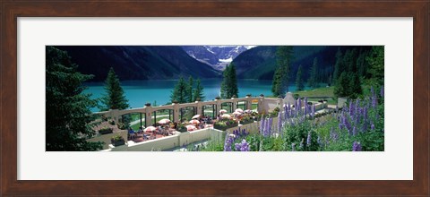 Framed Lake Louise, Alberta, Canada Print
