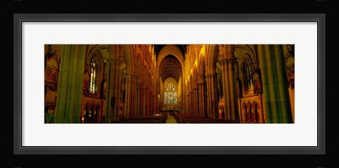 Framed St. Mary's Cathedral, Sydney, New South Wales, United Kingdom, Australia Print