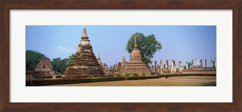 Framed Sukhothai Historical Park Thailand Print