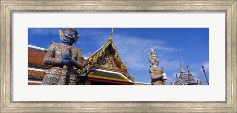 Framed Architectual detail Grand Palace, Bangkok, Thailand Print