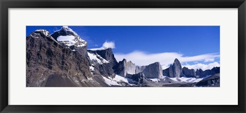 Framed Torres Del Paine National Park, Patagonia, Chile Print